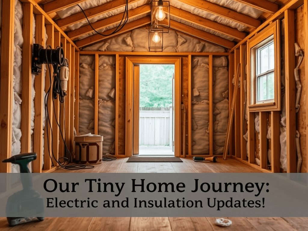 Our Tiny Home Journey: Electric and Insulation&nbsp;Updates